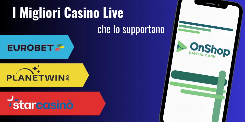 I Migliori Casino Live che lo supportano