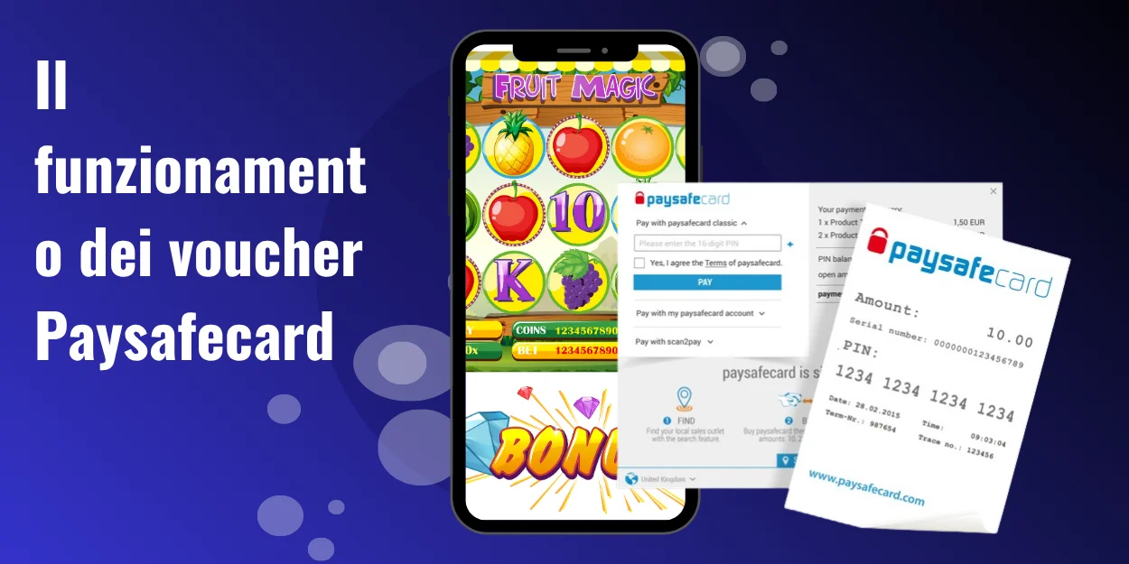 Come funzionano i voucher Paysafecard