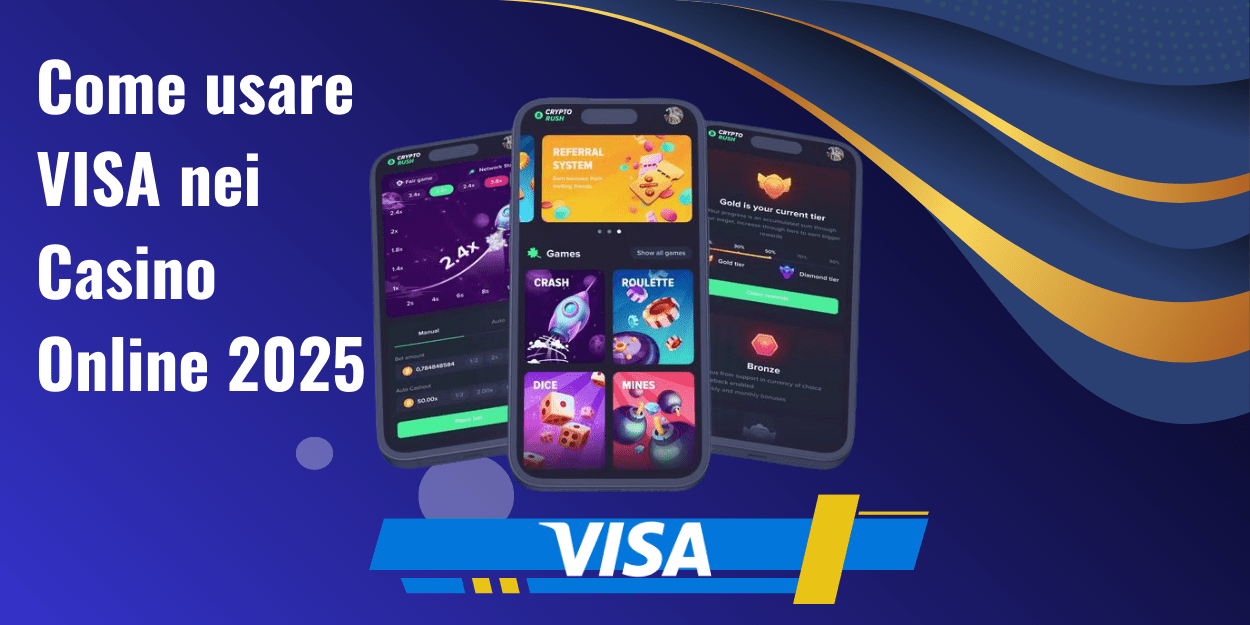 Come usare VISA nei Casino Online 2025