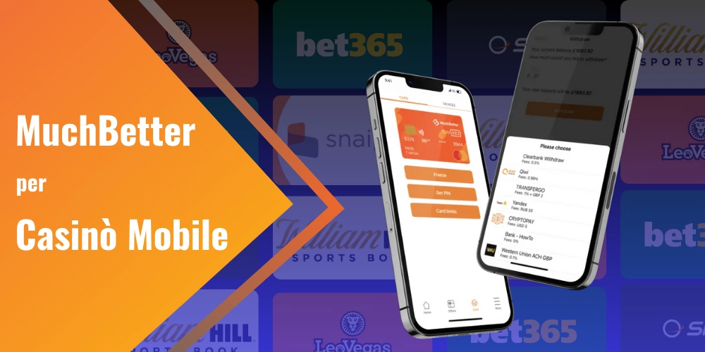 MuchBetter nei Casinò Mobile