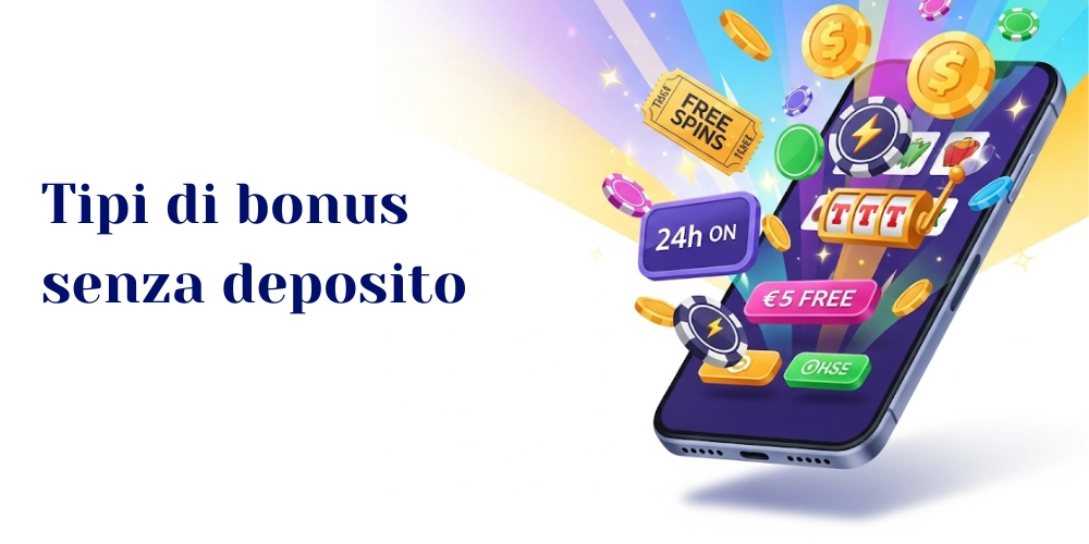 Tipi di bonus senza deposito