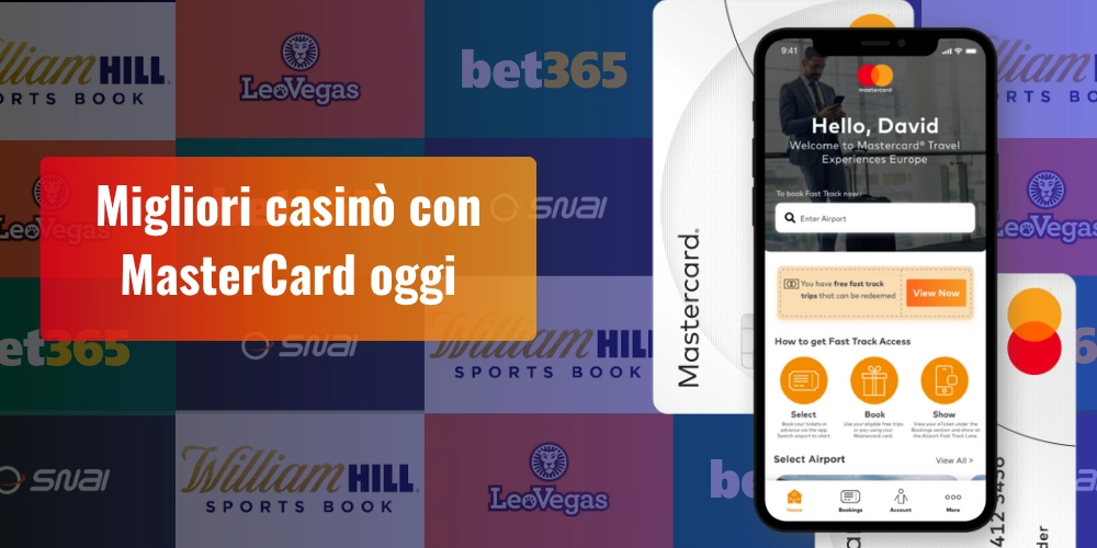 migliori casinò con MasterCard oggi