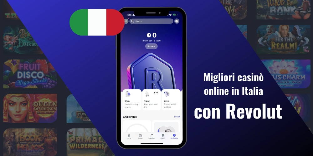 migliori casino online Revolut in italia