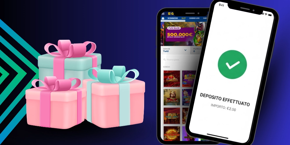 Bonus Depositando 2 Euro sul Mio Account?