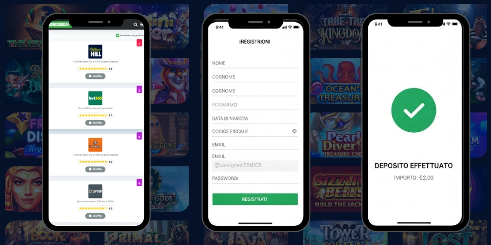 Come Effettuare un Deposito 2 Euro in un Casino Online