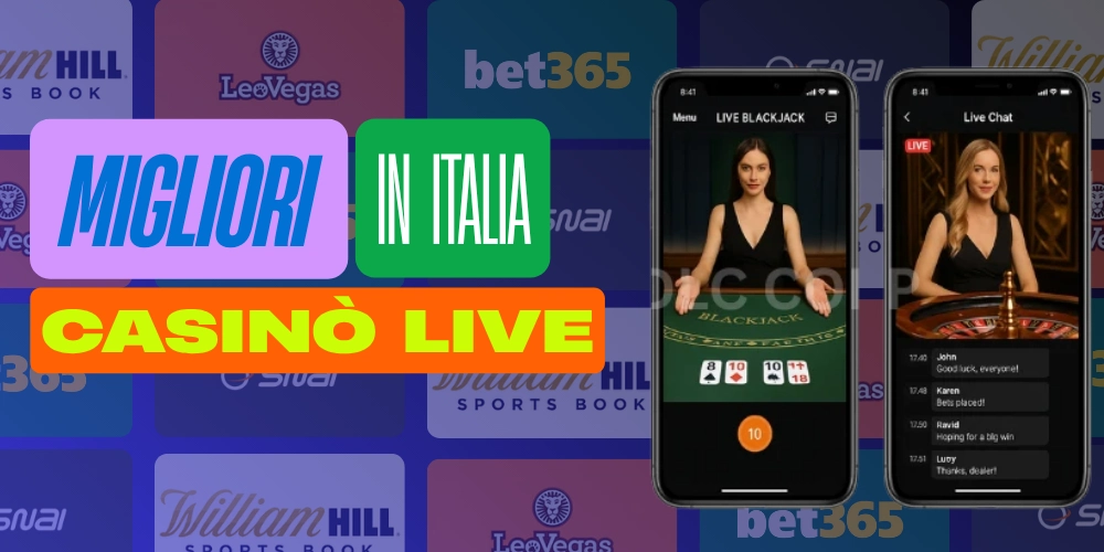 Recensione dei migliori casinò live