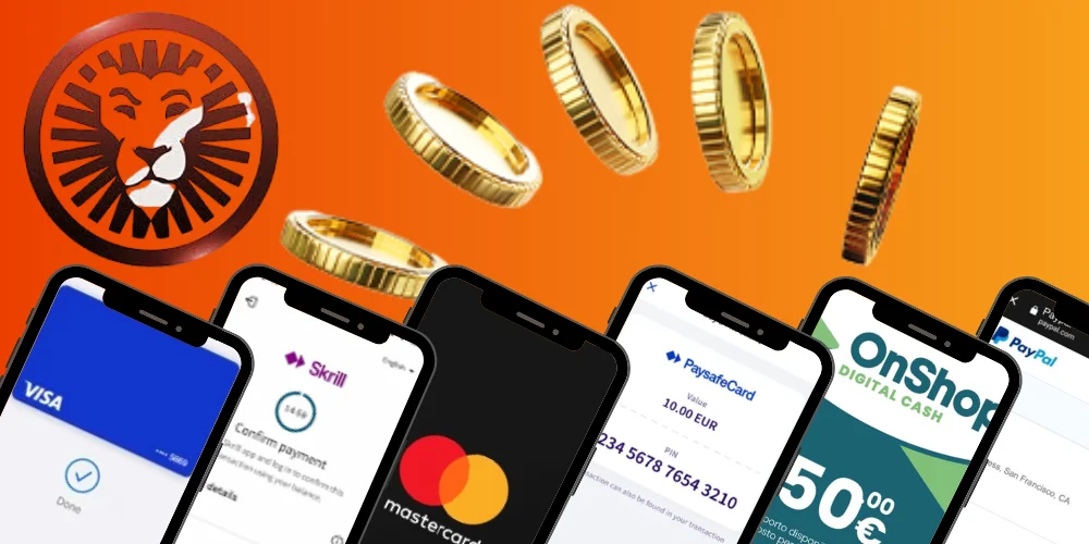 metodi di versamento e prelievo leovegas