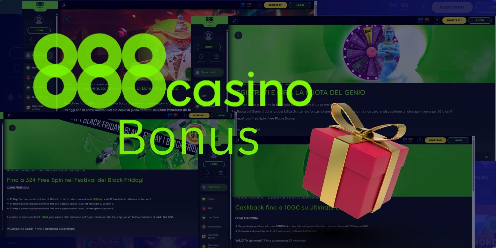 Altre Offerte Bonus su 888 Casino