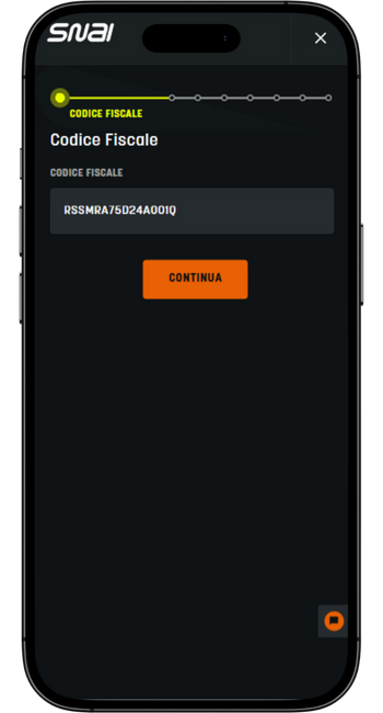 Come registrarsi su Snai