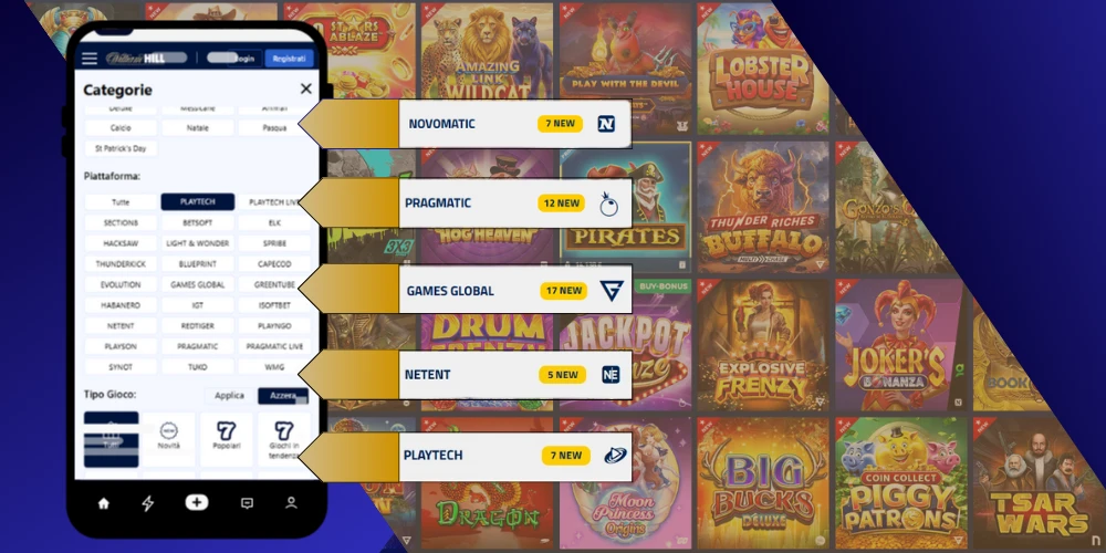 Provider di Software William Hill