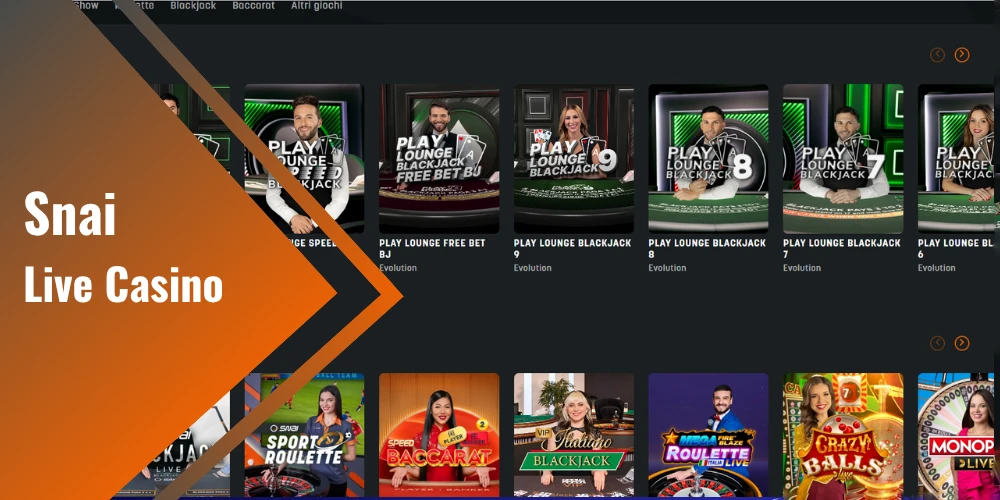 snai Live Casino