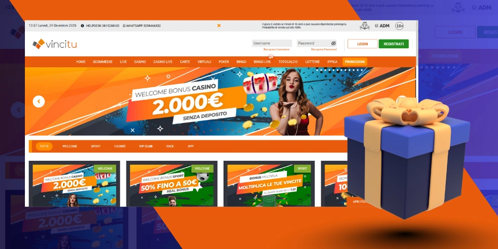 Offerte Bonus del Casinò FiveBet