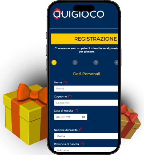 Registrati per ottenere il bonus guida passo dopo passo