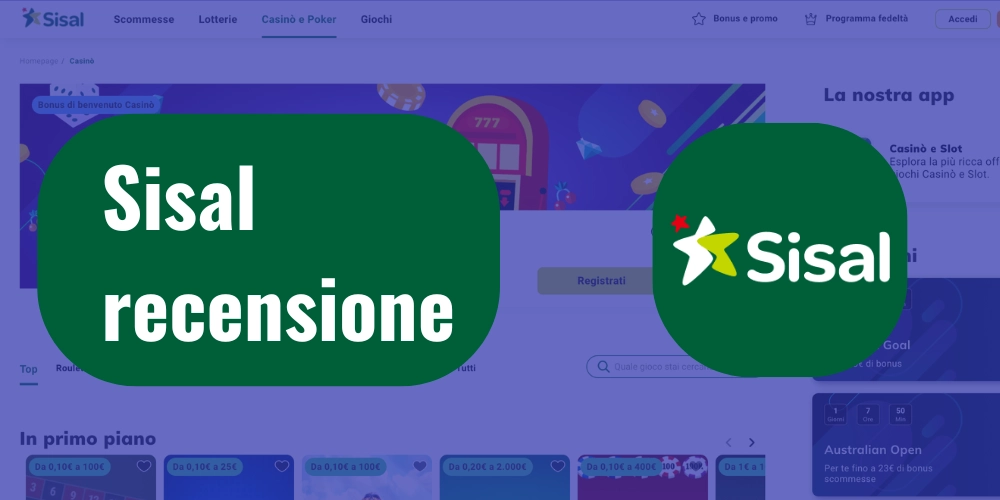 Sisal casinò recensione