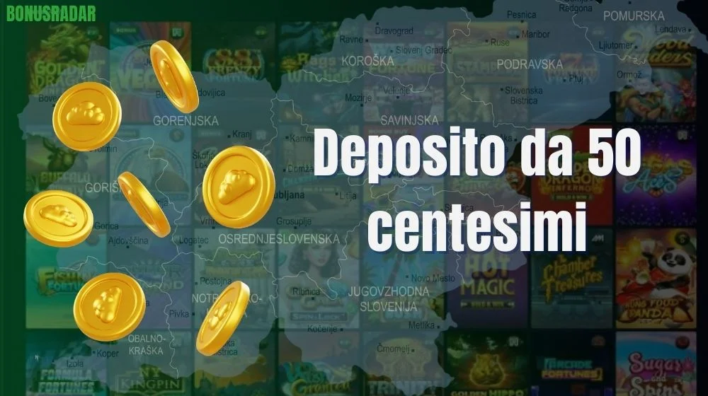 Deposito da 50 centesimi