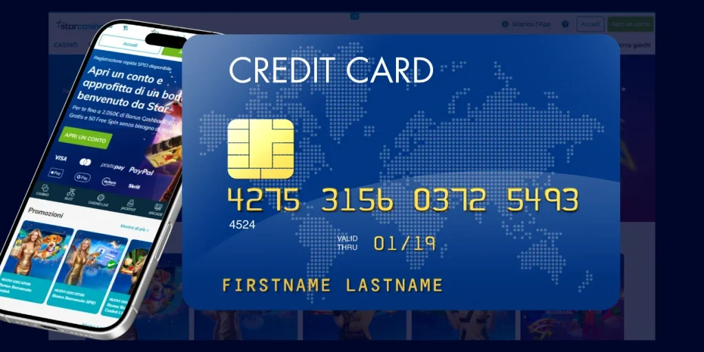 Casinò online che accettano la carta di credito