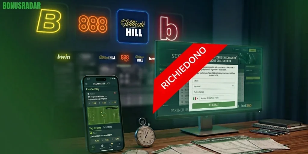 Perché i bookmaker ADM richiedono la registrazione
