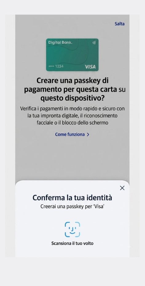 Completate l'autenticazione
