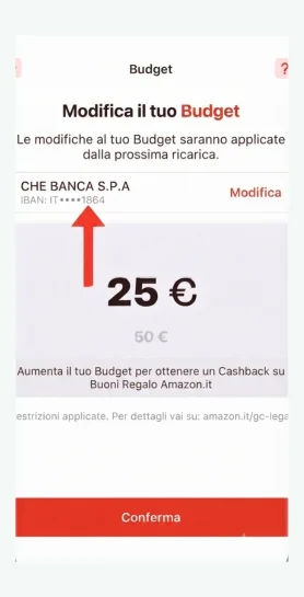Confermare la richiesta di pagamento dall'app Satispay