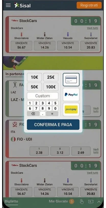 Effettuate il primo deposito
