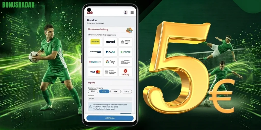 Metodi di pagamento compatibili con depositi da 5 euro
