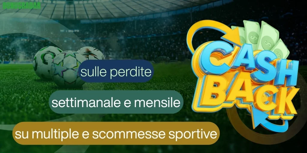 Migliori bonus cashback scommesse in Italia