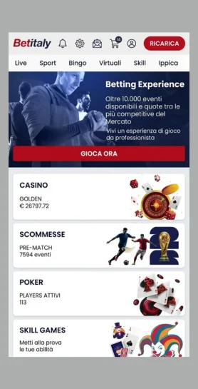 Dati anagrafici e codice fiscale sul sito del casinò scelto