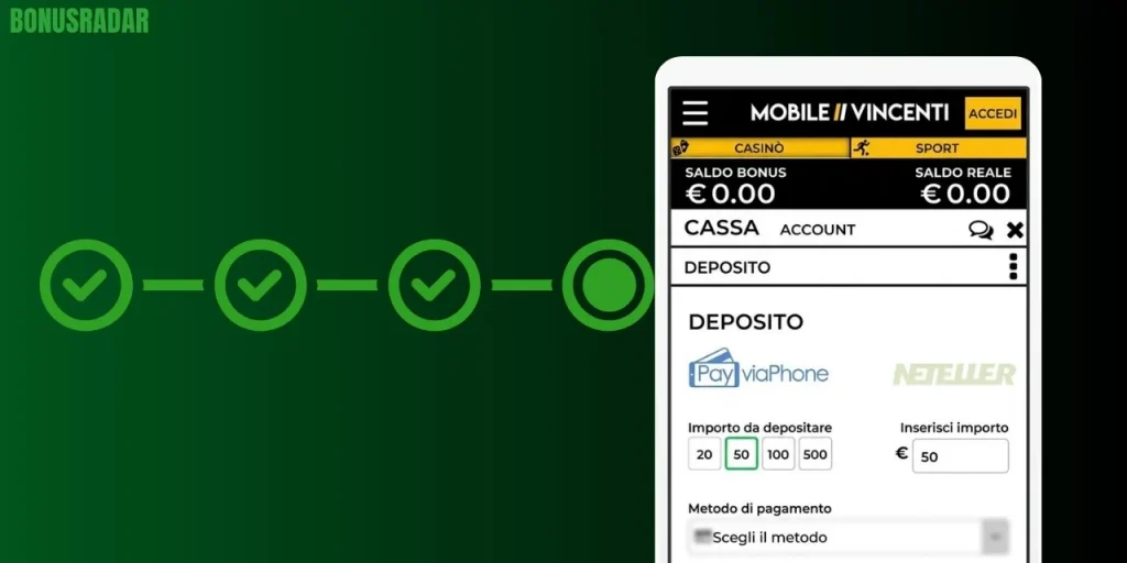 ricarica telefonica nei casinò online