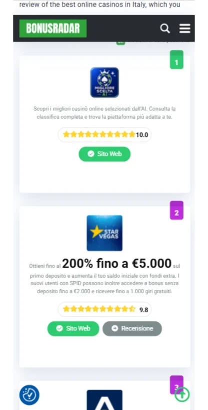 Scegliete un bookmaker con licenza ADM