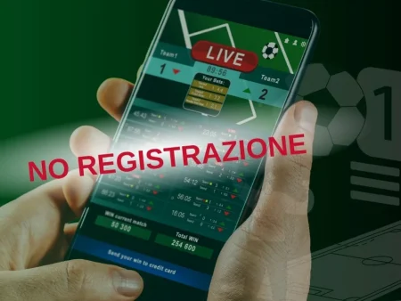 Scommesse senza registrazione: sono possibili in Italia?