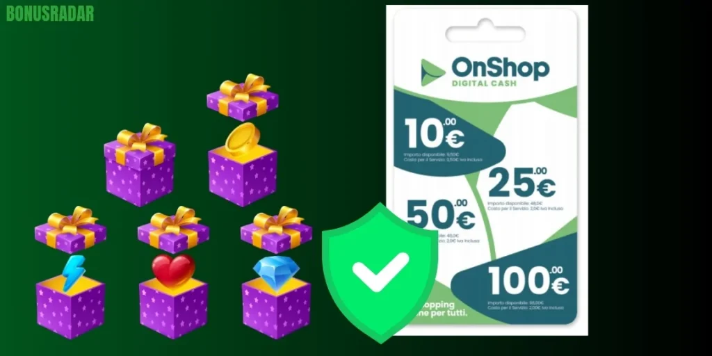 Sicurezza, verifica KYC e bonus con OnShop