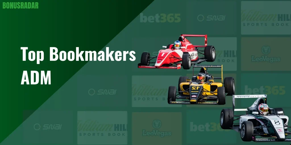 Top bookmakers ADM